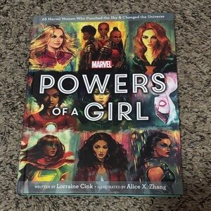 Marvel Powers of a Girl Illustrated Book by Lorraine Cink and Alice X. Zhang